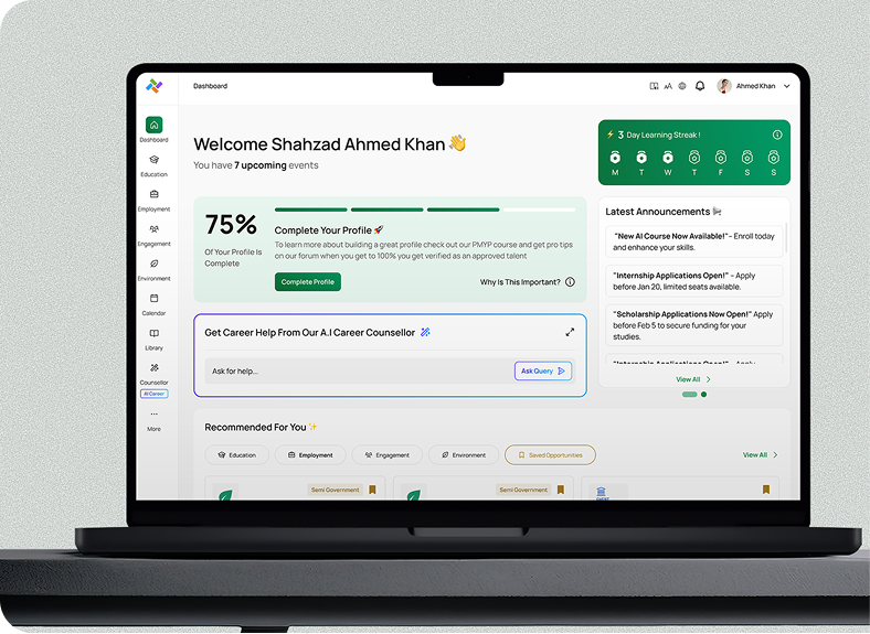 Federal Government ·
National Employment
Platform